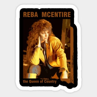 The Queen Of Country - Reba McEntire Sticker